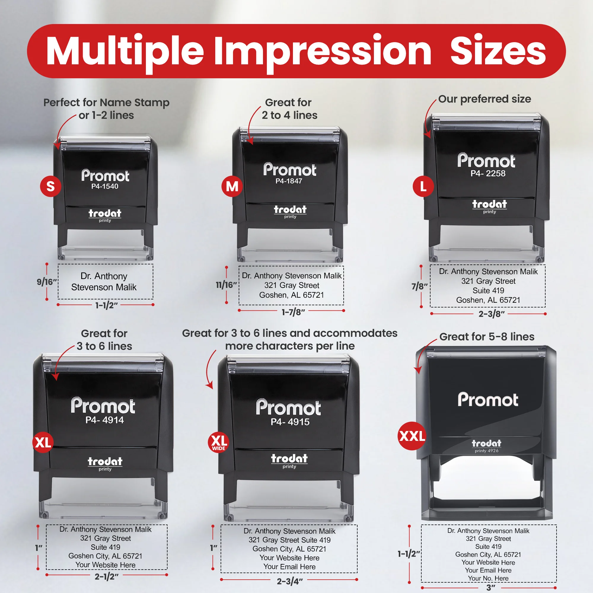 Personalized Rubber Stamp And Ink Pad - View #7