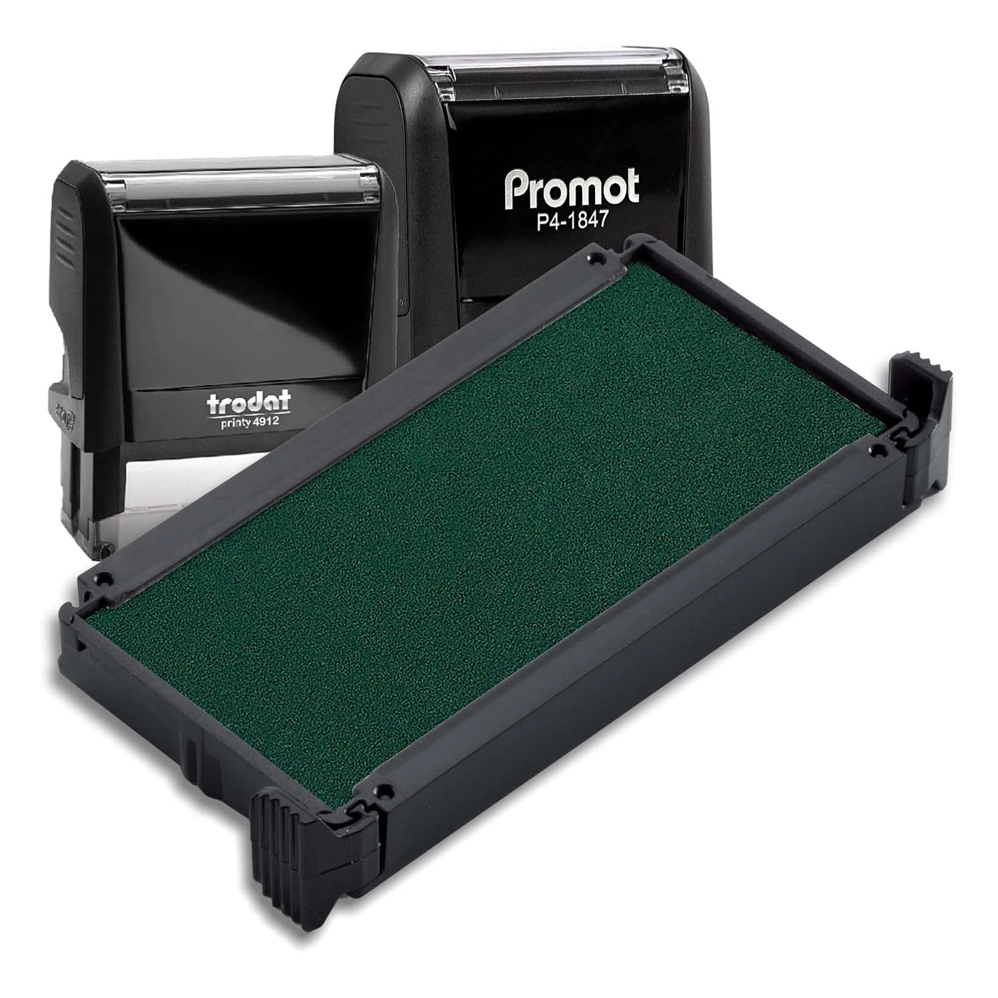 Promot P4-1847, Trodat 4912 Replacement Ink Pad - Green