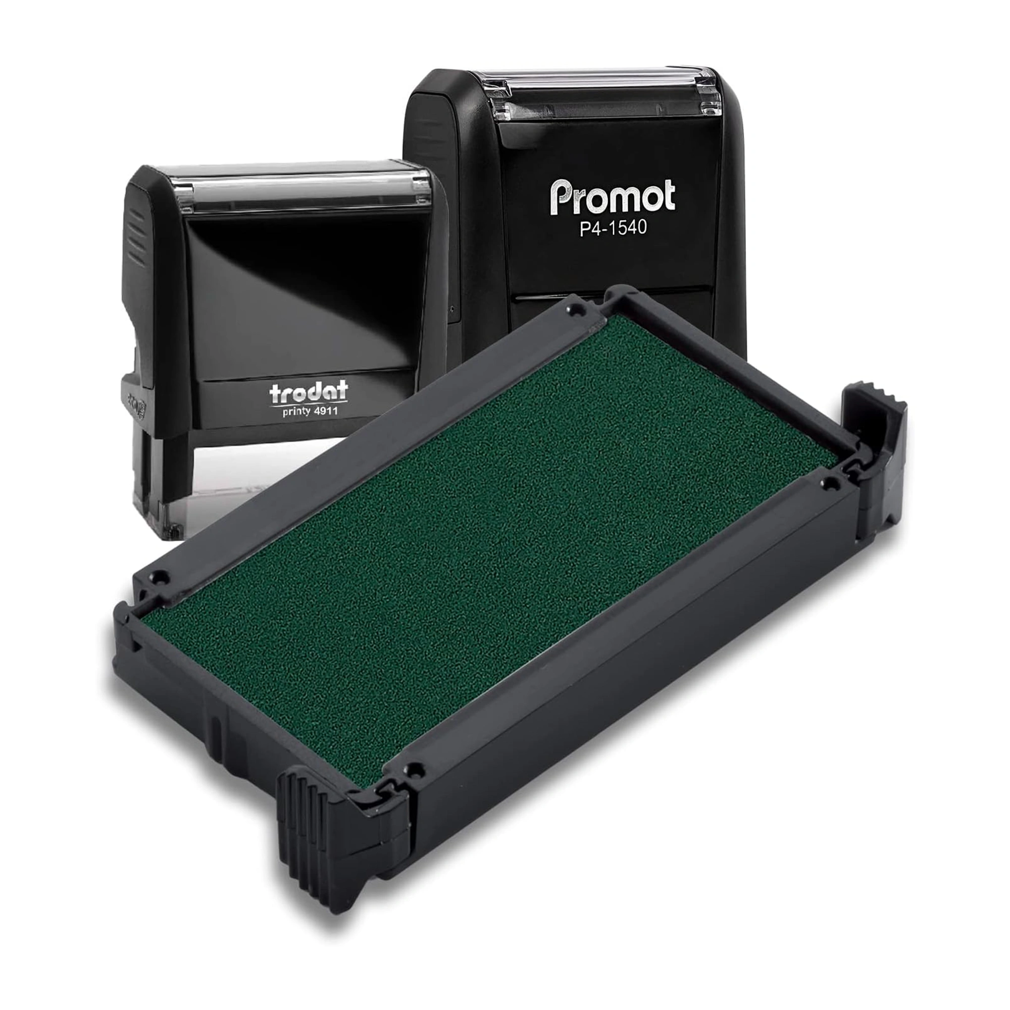 Promot P4-2258, Trodat 4913 Replacement Ink Pad - Green
