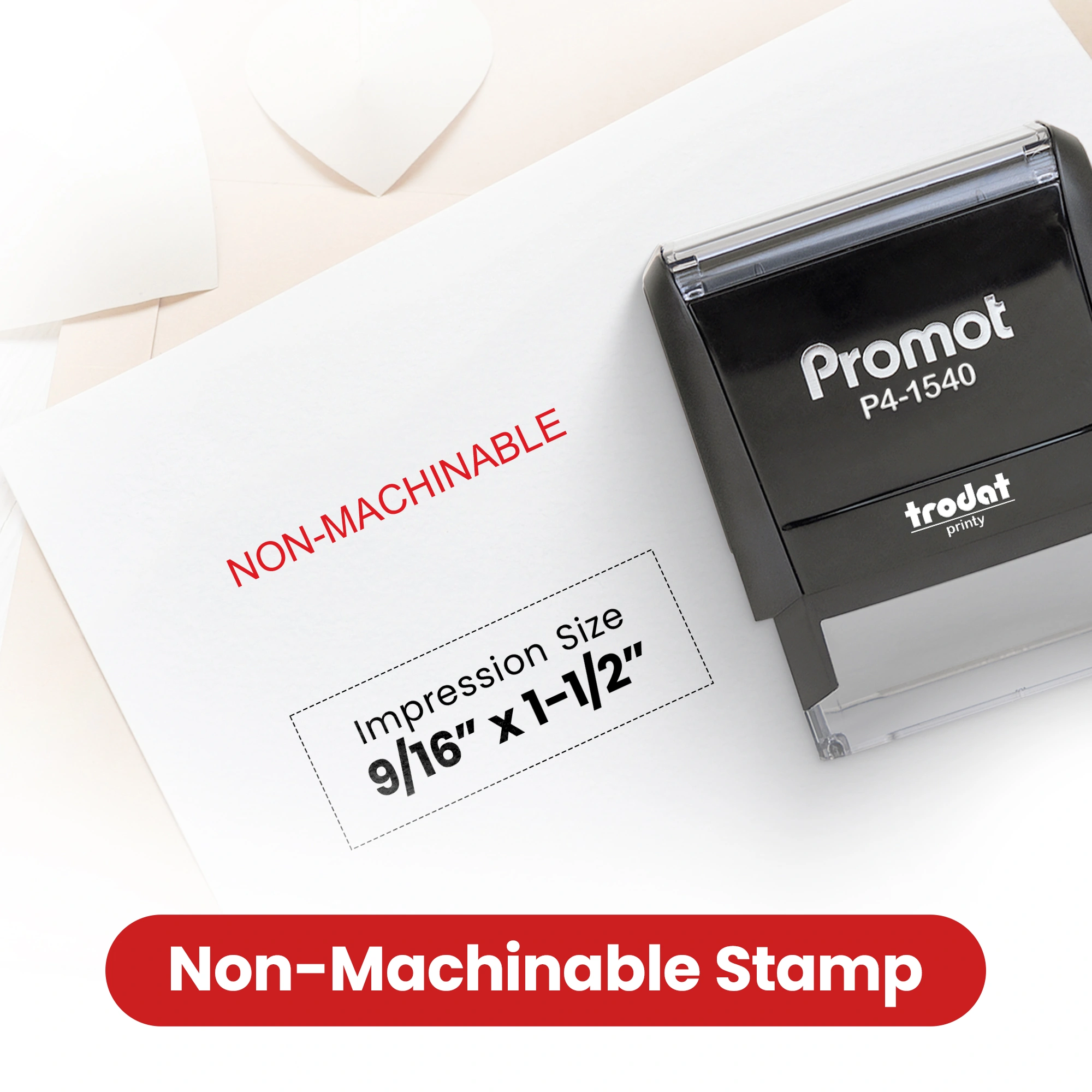 Non-Machinable Stamp