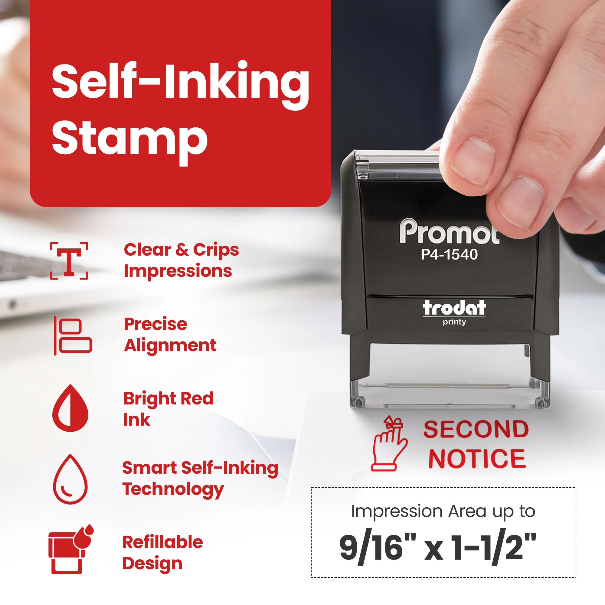Second Notice Stamp