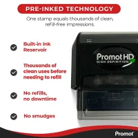 Paid Ink Stamp – Pre Inked Business Stamp for Invoices & Documents