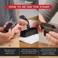 Past Due Ink Stamp – Pre Inked Business Stamp for Invoices & Documents