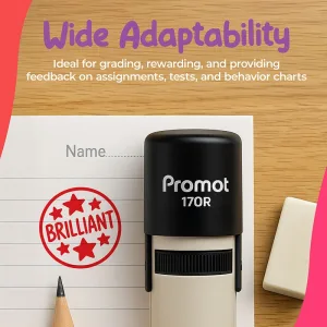 Brilliant Self-Inking Teacher Classroom Stamp - Comment