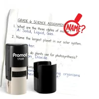 Name Magnifying Self-Inking Teacher Classroom Stamp - Comment