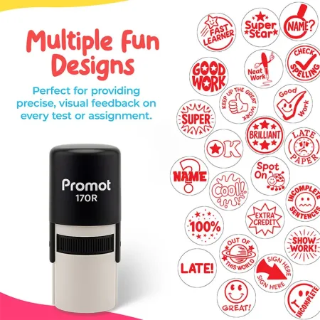 Show Work Self-Inking Teacher Classroom Stamp - Comment