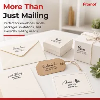 Small Self-Inking Address Stamp – Pre-Designed Style 3 | Custom Return Address Stamp